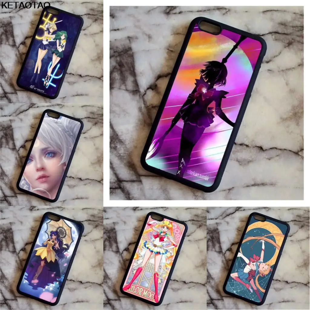 KETAOTAO Сейлор Мун красивая девушка телефон чехол s для iPhone 4S SE 5C 5S 6S 7 8 SE 5Plus XR XS Max Чехол Мягкий ТПУ резиновый силиконовый