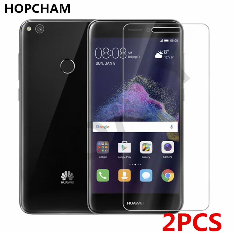 2 шт. Защитное стекло для huawei p9 lite p9lite mini plus p 9 закаленное защита экрана чехол
