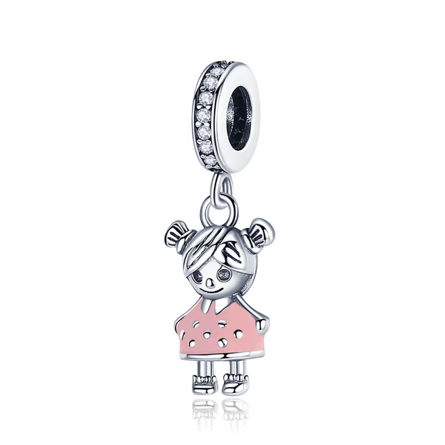 Genuine 925 sterling silver marine animal hanging bead pendant suitable for original Pandora bracelet ladies fashion jewelry CMC543