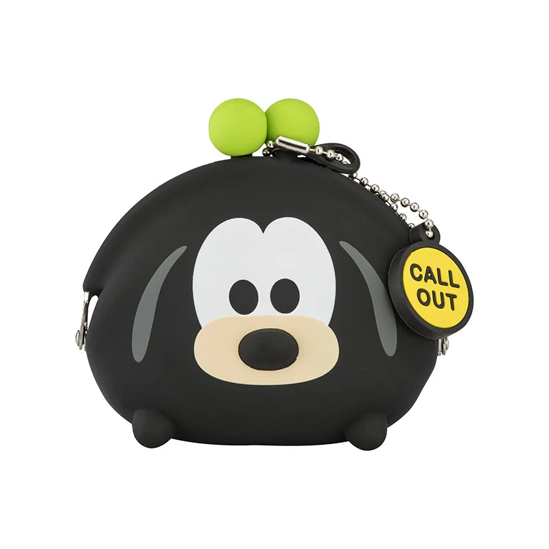 Disney аутентичный Микки Маус Минни мультфильм милый силиконовый кошелек для монет сумка для монет дети мальчики девочки кошелек мини сумка кошелек - Цвет: GMC-T3D-07