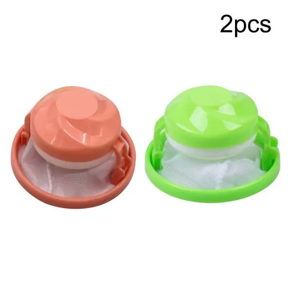 1pcs green 1pcs pink Плавающий стиль Прачечная артефакт Прачечная мяч цветок форма сетки фильтр мешок плавающий ворс Ловец волос грязи ловить Ловец волос - Цвет: 1pcs green 1pcs pink