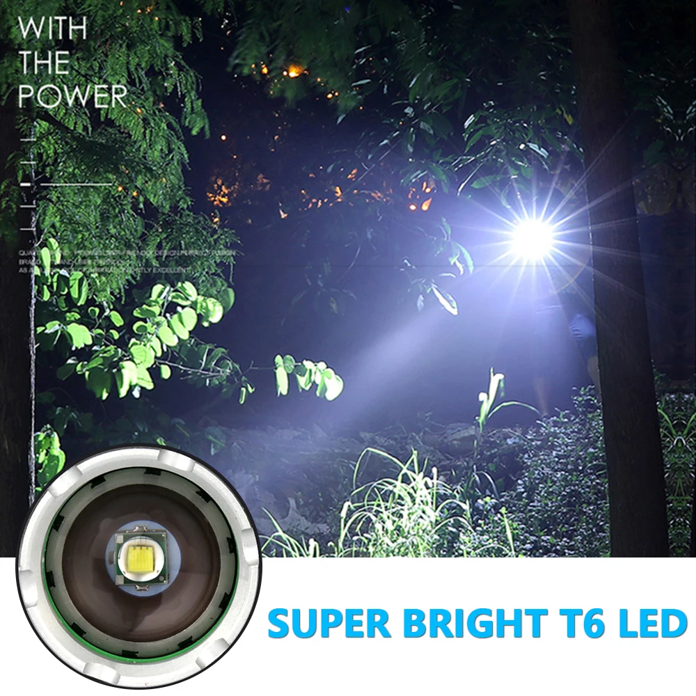 Super-bright-T6-LED-flashlight-tactical-torch-waterproof-zoom-DC-charging-lantern-uses-18650-battery-for(5)