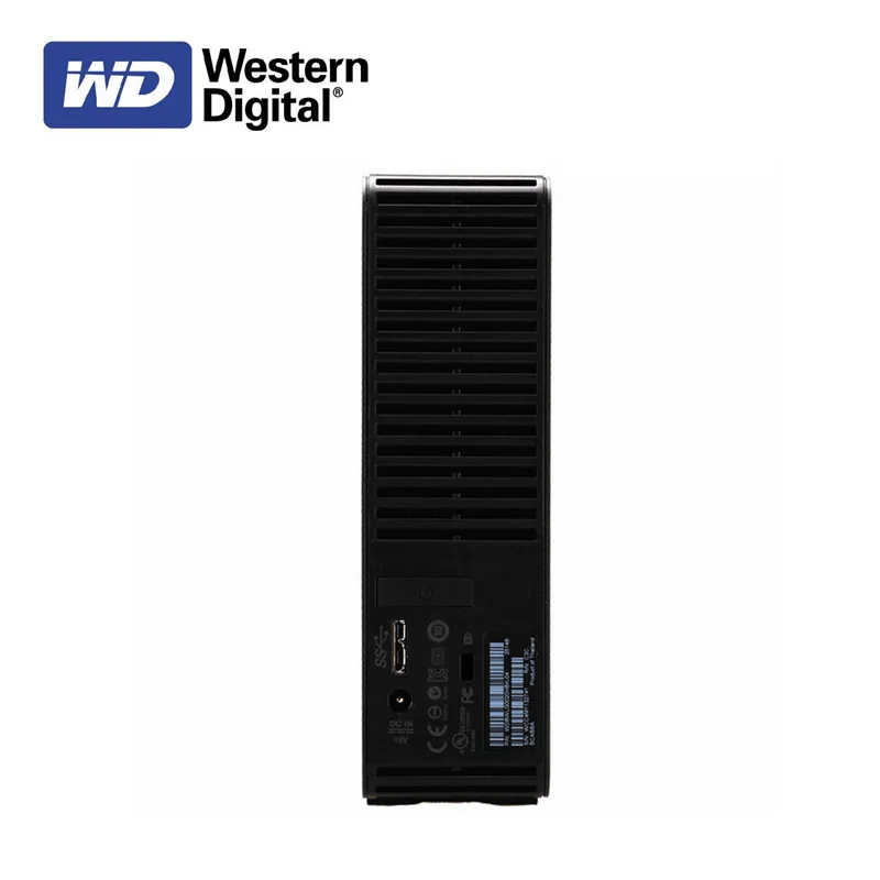 Western Digital WD 3,5-inch USB3.0 4 ТБ Переносной жесткий диск, совместимый с ноутбуком MAC