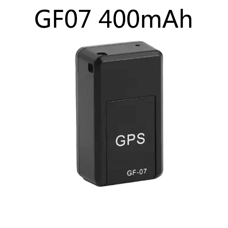 GF-07 магнитный мини в режиме реального времени портативный автомобиль отслеживающее устройство Улучшенный gps LBS трекер локатор - Цвет: GF07 400mAh