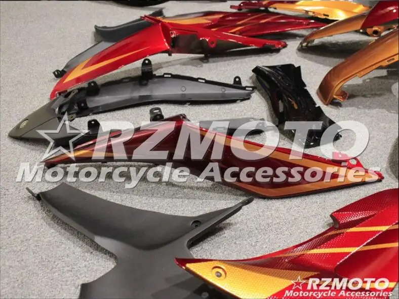 4 подарки стиль ABS литьевая форма мотоцикл Обтекатели подходит для YAMAHA R3 R25- 15-19 Кузов Набор на заказ золотой красный
