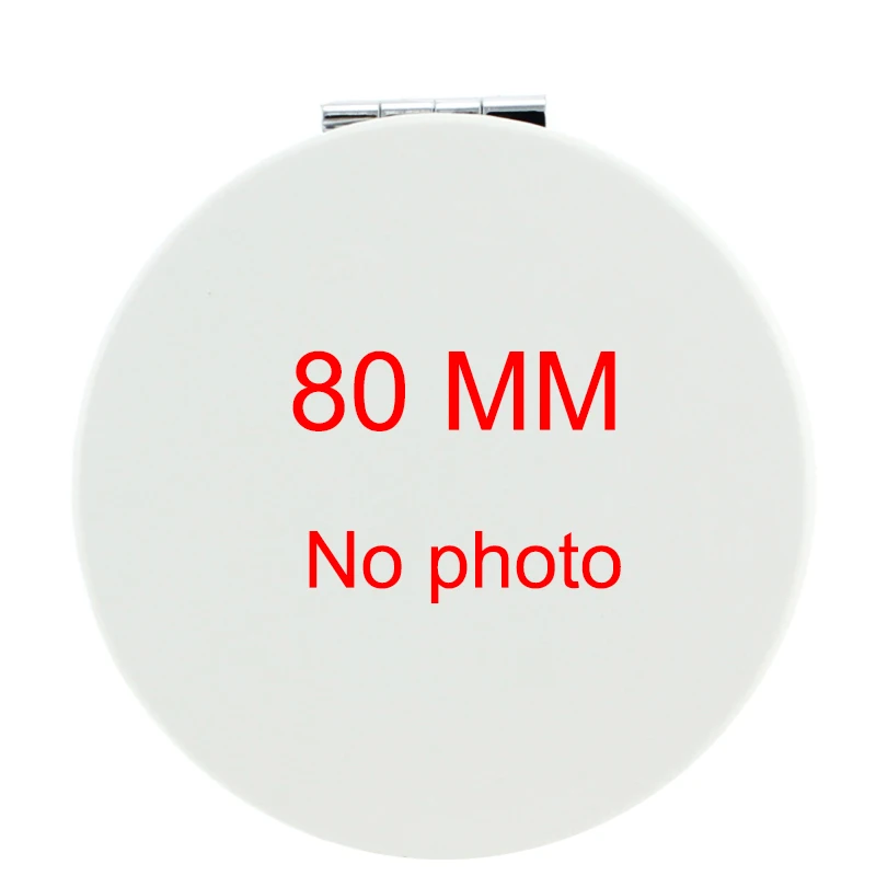 80-Without Photo JWEIJIAO индивидуальный макияж компактное карманное зеркало на заказ фото Портативный складной кошелек для мужчин женщин девочек путешествия зеркало NA01 - Цвет: 80-Without Photo