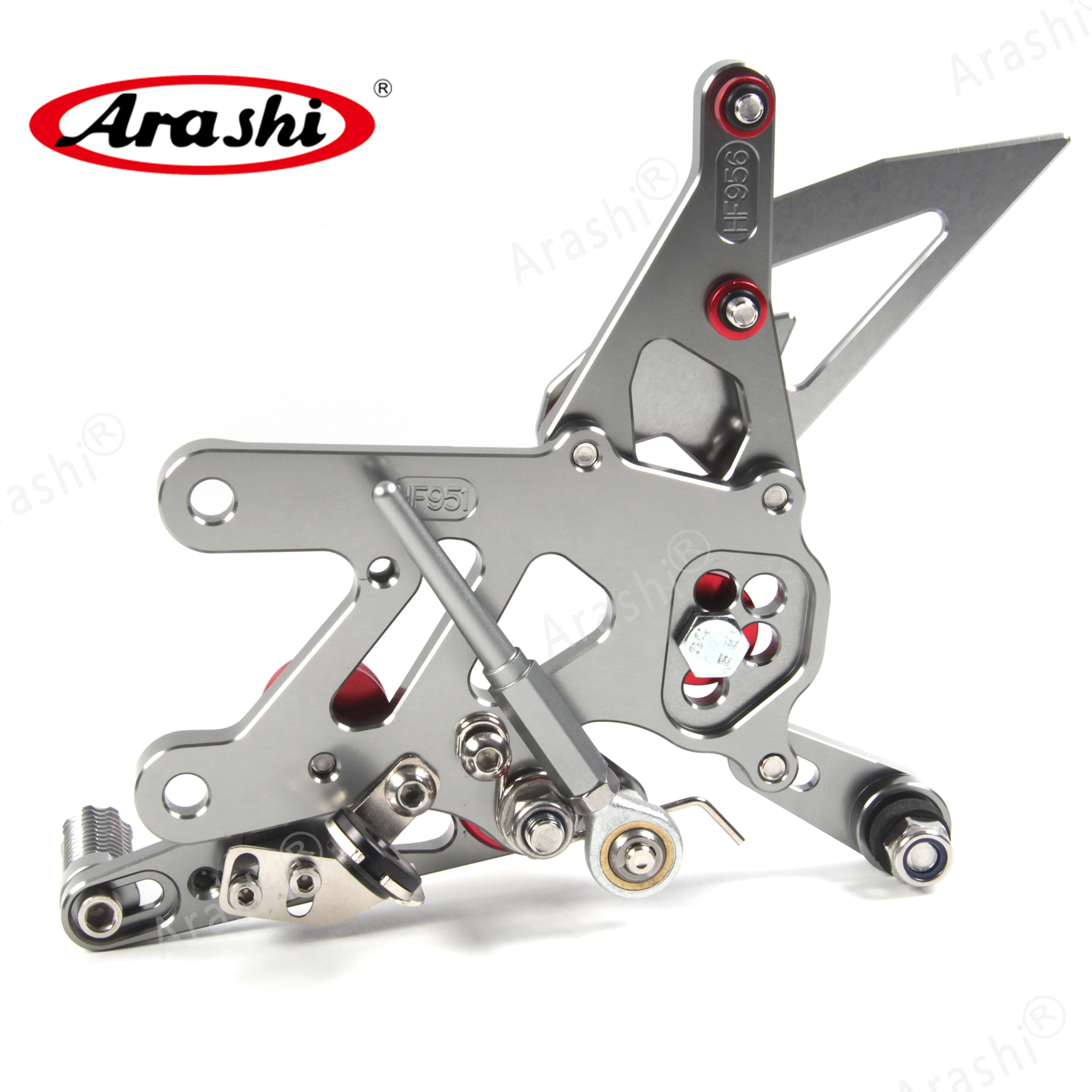 Arashi 1 Набор для APRILIA RSV4 фабрика APRC ABS 2013 CNC регулируемые Подножки подножки подножка мотоциклиста подставка для ног