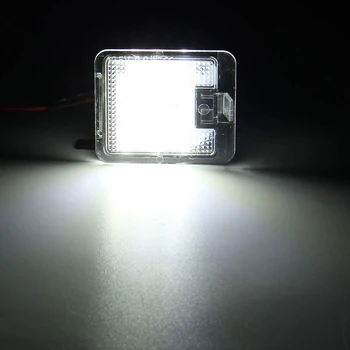 

2pcs/set High Bright LED Entry Light Under Mirror Light Car Rearview Mirror Lamp Puddle Lamp Replacement Parts For 07~14