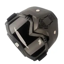 На открытом воздухе мотоциклетный шлем стабильный ударопрочный материал ABS + PC 19*19 см прочный и ударопрочный