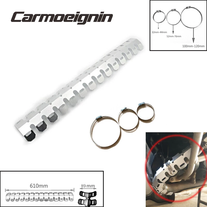 

Motorcycle Exhaust Muffler Pipe Leg Protector Heat Shield Cover For YAMAHA YZ125 YZ250 YZ426F YZ450F YZ250F YZ 125 250 426F 250F