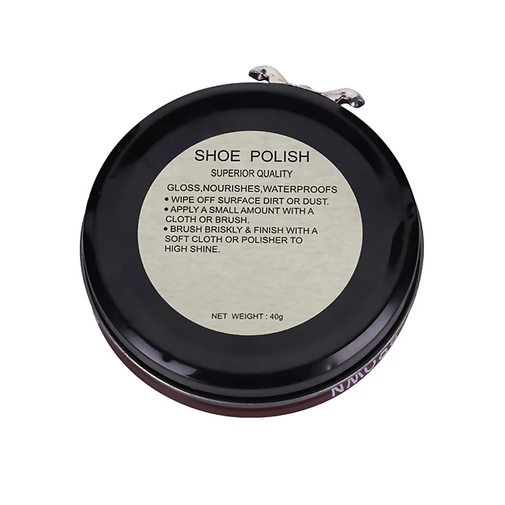 Ботинки 40 г полированная кожа питание блеск водонепроницаемая обувь подходит