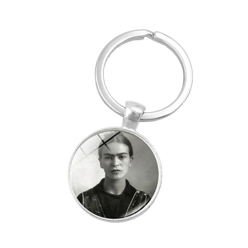 

Frieda. Carlo Time Stone Keychain Pendant Metal Key Ring Creative Gifts