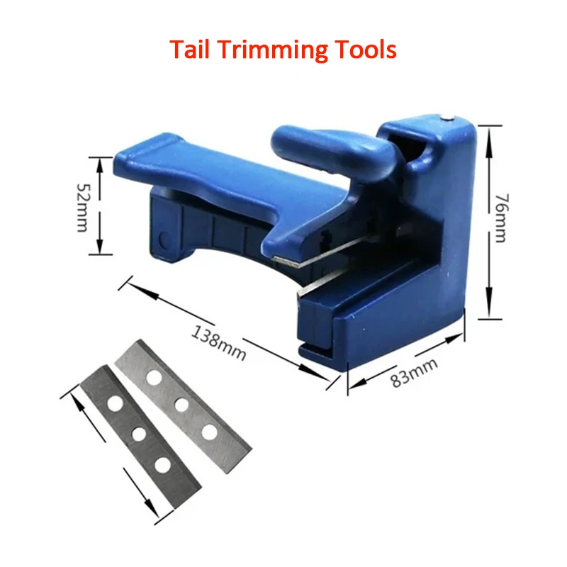 Double Edge Trimming Tools Wood Side Banding Machine Double Edge Trimmer Manual Tail Trimming Woodworking Tools For Carpenters best woodworking bench Woodworking Machinery