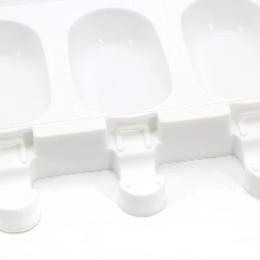Kitchen Decorating Dessert Tray Cake Mold Non-stick 8 Hole Portable Ice Cream Makers Non Toxic Baking Tools Silicone Easy Clean