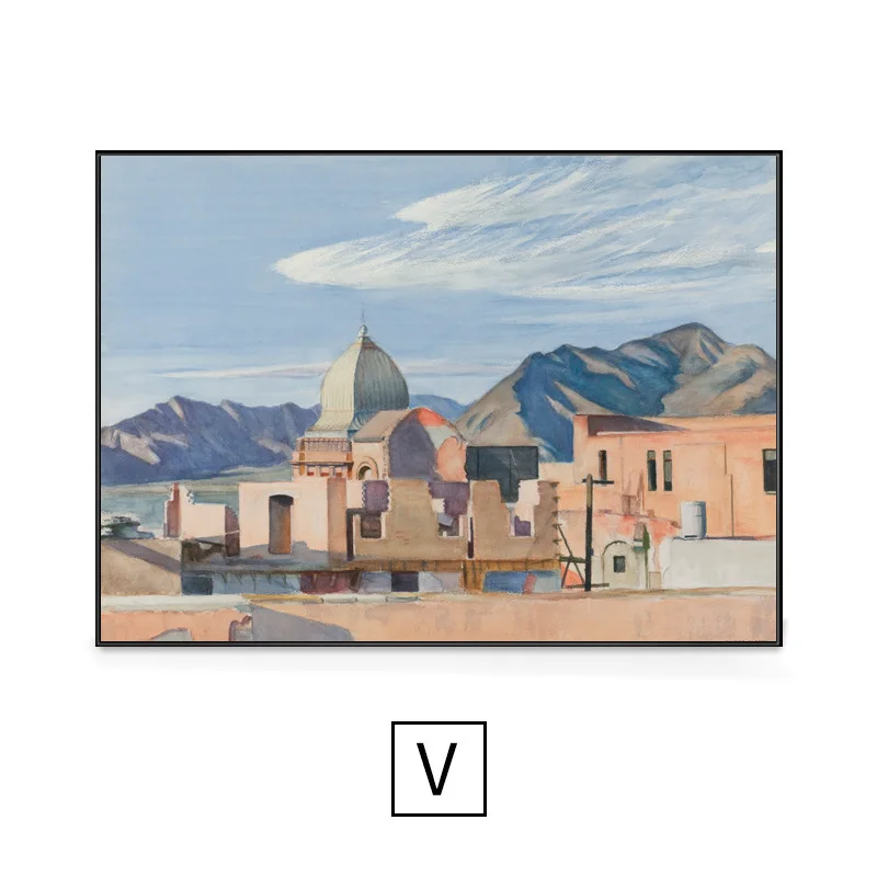 Section V Домашний декор, настенные художественные Куадрос, для гостиной, спальни, пейзаж, искусство, подвесные картины, настенные картины, аксессуары для украшения дома - Цвет: Section V