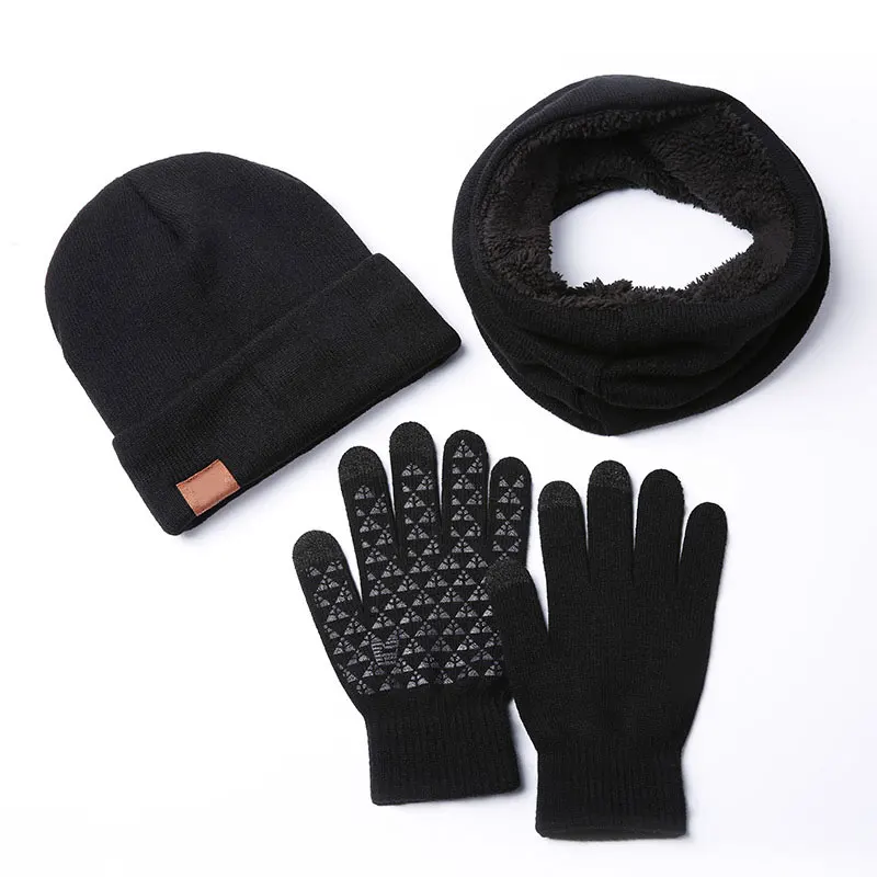womens wool hat and gloves