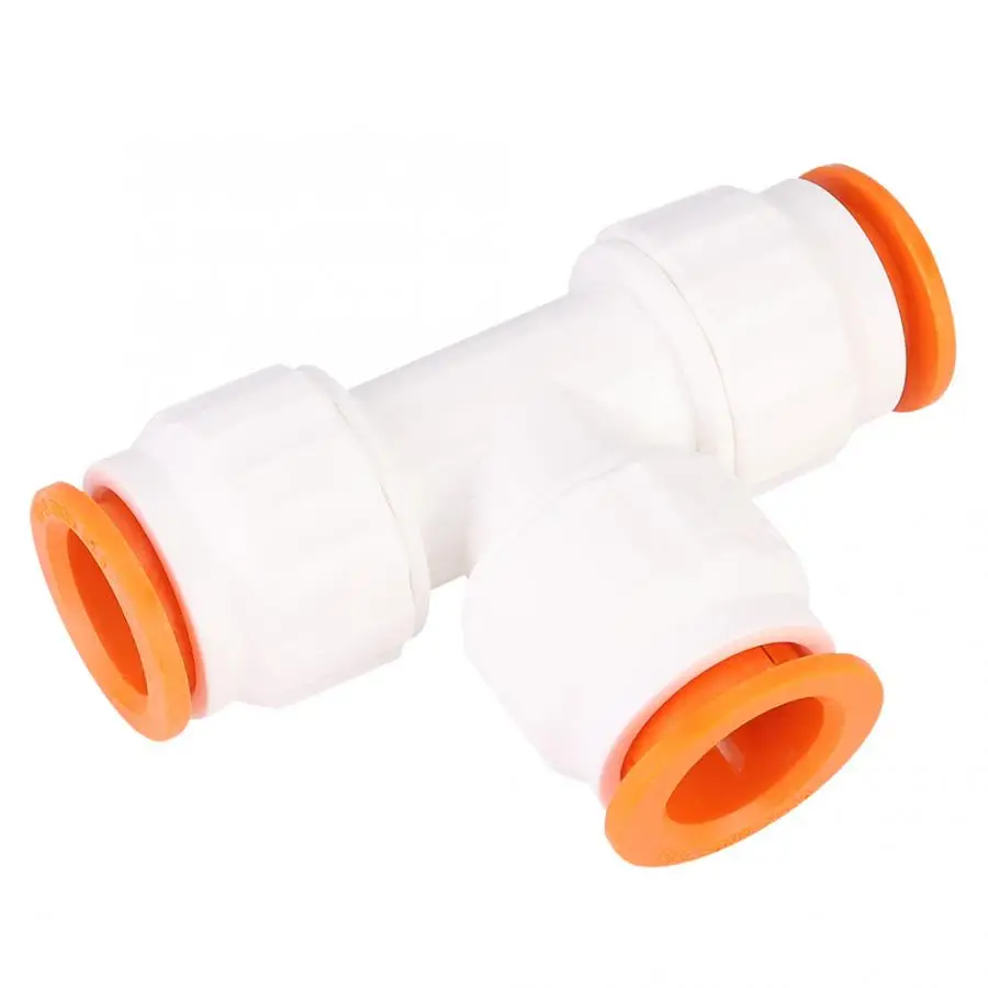 PPR Plastic 25mm Diameter Tee Connector Water Pipe Adapter Fitting Accessories Pipe Connection