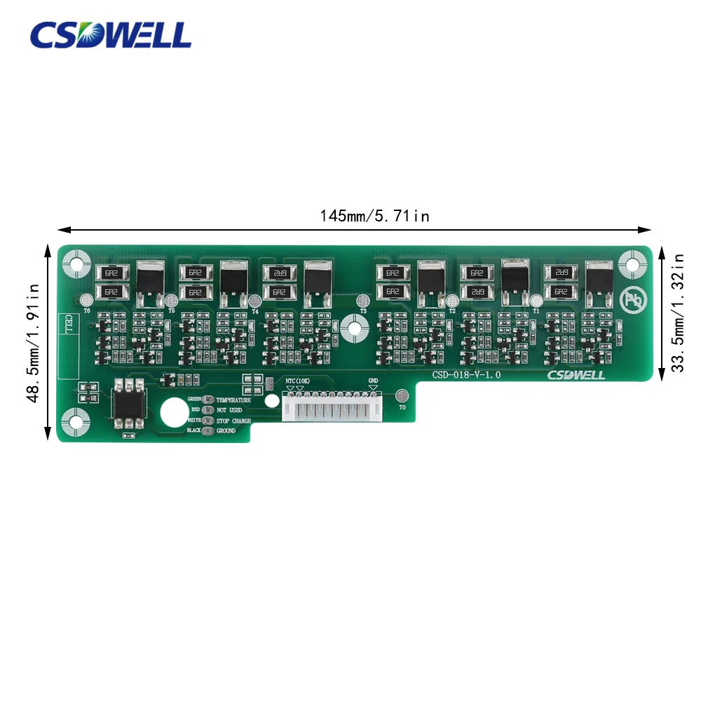 

CSD-018 6S 650F 1200F 1500F 2000F 3000F 3400F Ultracapacitor Balancing Borad