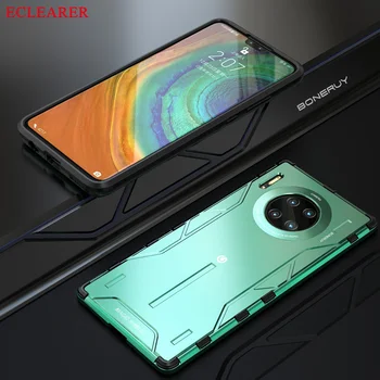 

Heavy Duty Protection Armor Case Cover For Huawei Mate 30/ Pro/ 5G Luxury Hard Aluminum Metal Hybrid Rubber Drop-proof Back Case