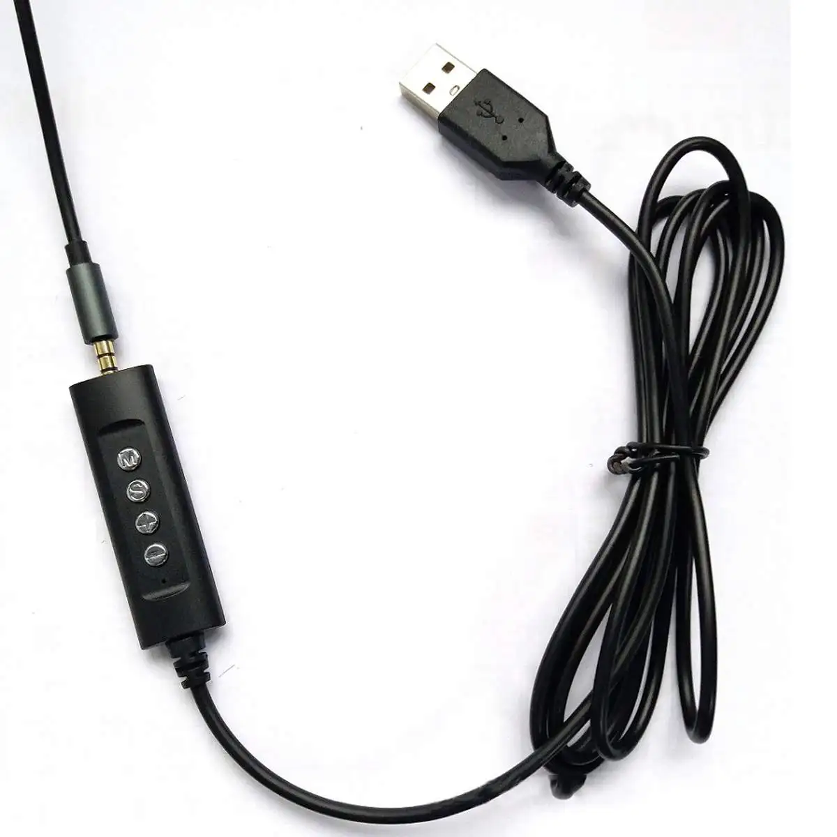 Universal Wired Stereo Headphones USB 3 5mm Interface Head mounted Gaming Headset Laptop Computer PC Earphon With Microphone