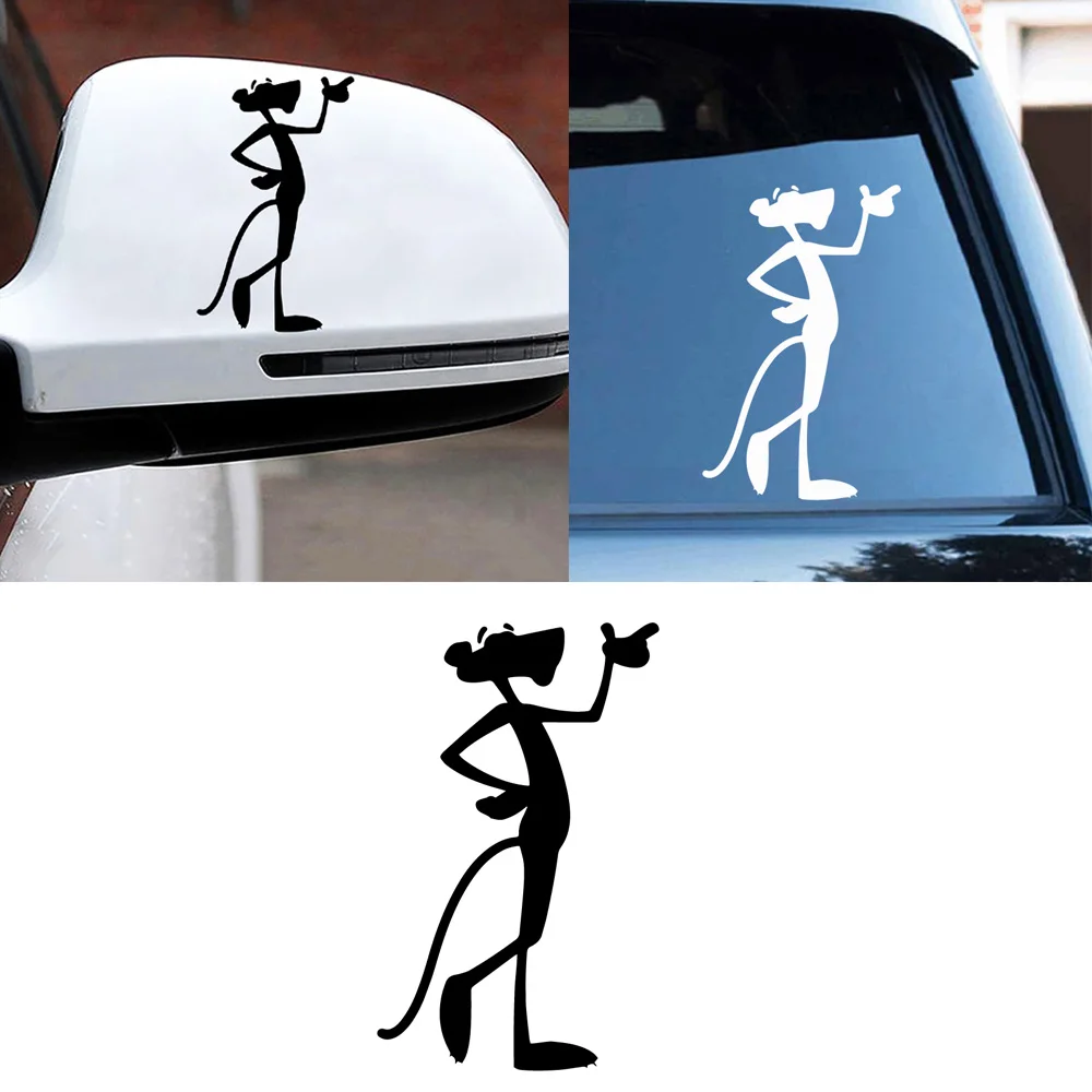 

NEW Pink Panther Auto Sticker Fun Personality Car Sticker Decal Car Styling