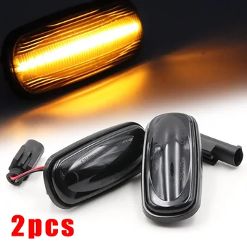 

2pcs Amber Side Marker Lights For Discovery 2 1999-2004 Freelander 1 2002-2005 Good Comfort Energy Saving