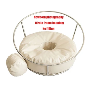 

Backdrop Stand For Newborn Photography Accessories Beanbag Props Photo Shoot Desk Studio Bean Bag Frame Rack Background Frame