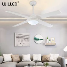 Потолочный светильник с пультом дистанционного управления, современный скандинавский светильник для столовой, спальни, гостиной, ресторана, светодиодный светильник из цельного дерева, 110 В, 220 В