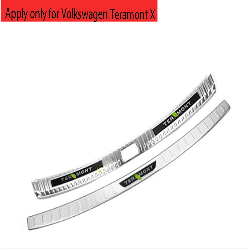 Применяются только для Volkswagen Teramont X задняя панель Задняя панель порога Добро пожаловать педаль tertmona X специальные украшения Аксессуары