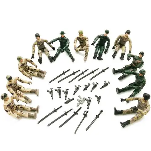 12 шт./компл. военный спецназ Солдат кирпичики фигурки-пистолеты Книги об оружии Совместимость вооруженных SWAT, строительные блоки, игрушки для детей - Цвет: Q