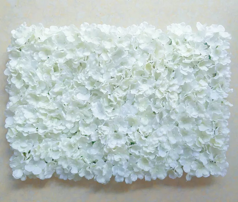 milk white Новое поступление 240x240 см высококлассный цветок гортензии настенный набор с подставкой DIY свадебный фон декорации - Цвет: milk white