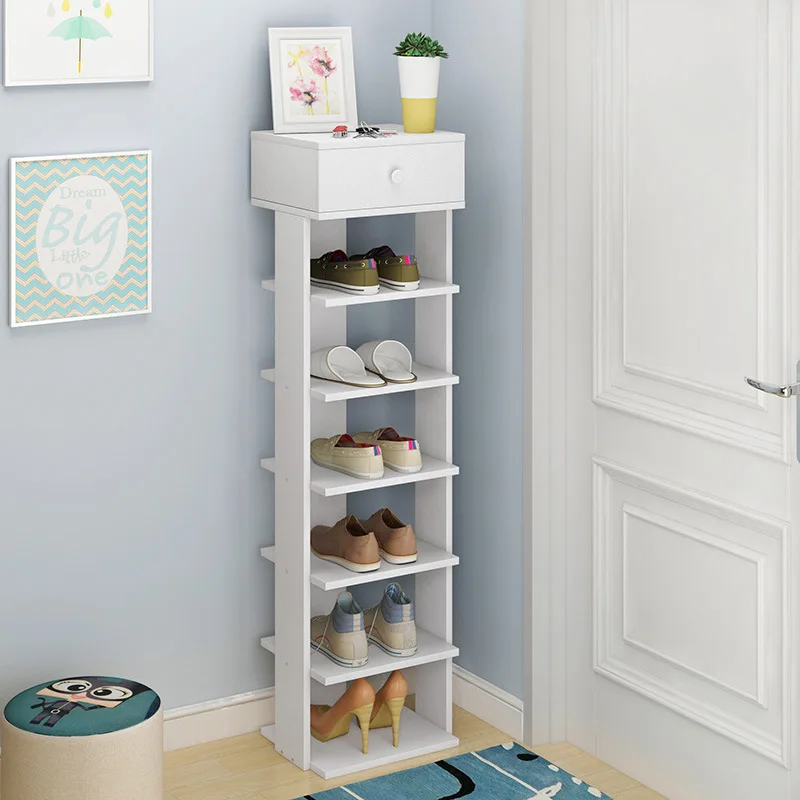 

Simple modern shoe frame multilayer household economical receiving cabinet simple shoe shelf furniture shoes rack organizer