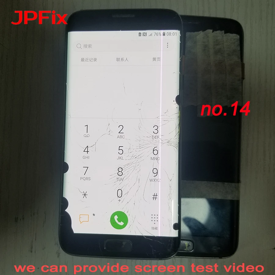JPFix For Samsung S7 edge G935A G935FD G935V G935S LCD Practice Screen Assembly Cracked Glass Frame Separate File Transfer Using | Мобильные