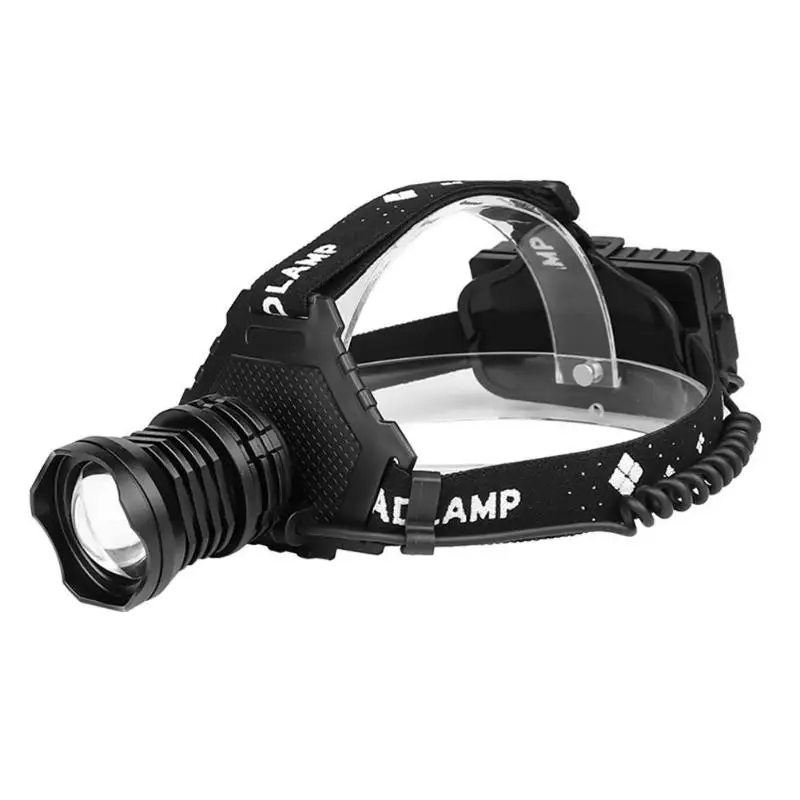 Zoom 2000lm XHP70LED фонарь, фонарик, умный USB, фара для кемпинга, Головной фонарь, поддержка, Прямая поставка - Испускаемый цвет: 2000lm