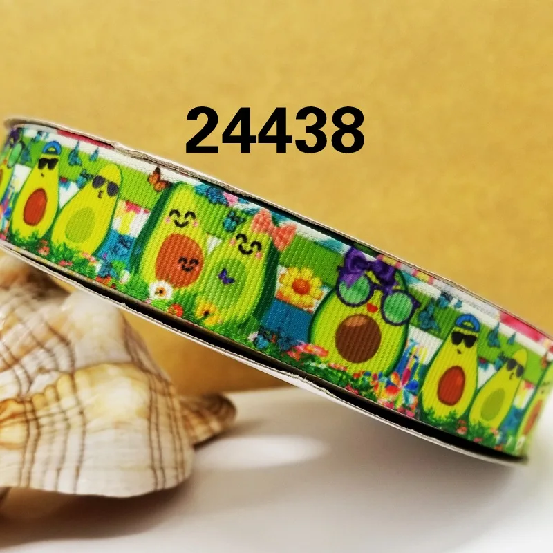 50 ярдов мультфильм печатных корсажная лента 24438 - Цвет: 24438