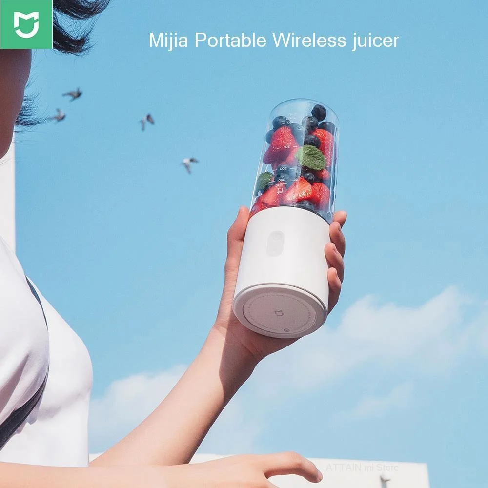 Xiaomi Mijia портативная соковыжималка 4 лист стальная режущая головка