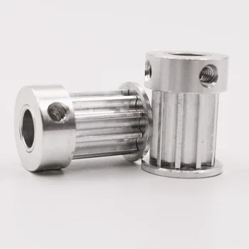 

Aluminum Alloy BF Type 5M 15T 15 Teeth 5/6/6.35/7/8/10mm Inner Bore 5mm Pitch 16/21mm Belt Width Synchronous Timing Belt Pulley