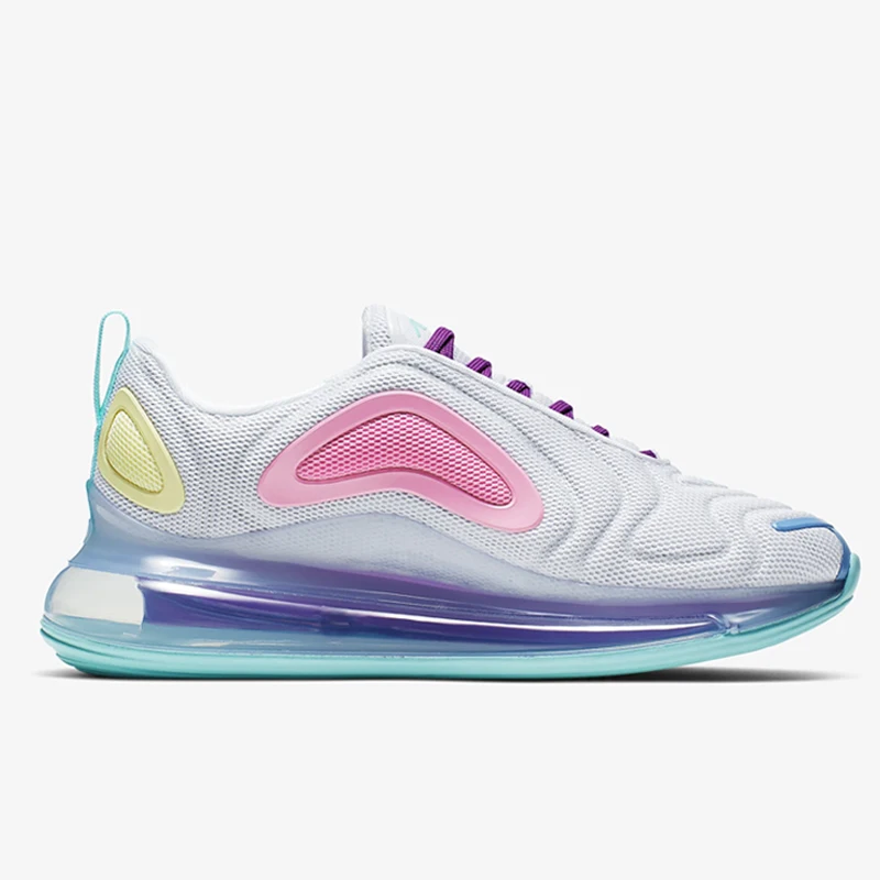 Оригинальные подлинные женские кроссовки для бега от Nike Air Max 720, дышащие спортивные кроссовки, удобные модные новые AR9293-102