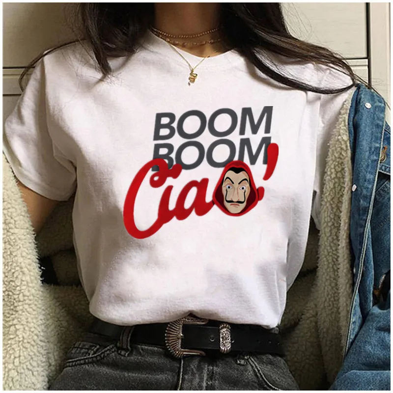 2020 New Women's T-shirt Vogue Princess Print T-shirt Fashion 90s Harajuku Female T-shirts ulzzang Girl Casual Top Woman Tee