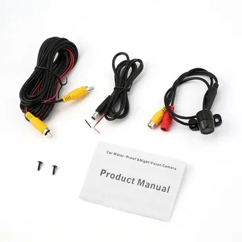 

90-120 Degree Wide View Angle Car Butterfly Back Camera Waterproof Auto Rear View Camera Reverse Parking Assistance Cameras Kit