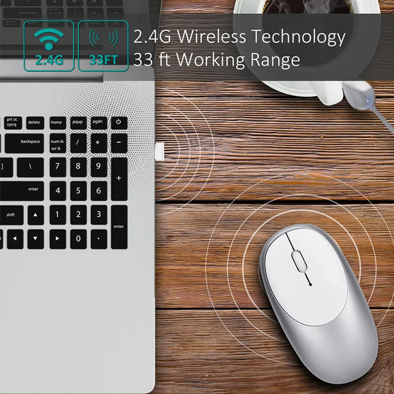 Ультра тонкая беспроводная Bluetooth мышь 2,4G USB перезаряжаемая игровая мышь 1600 dpi для Macbook Pro эргономичная Бесшумная компьютерная мышь