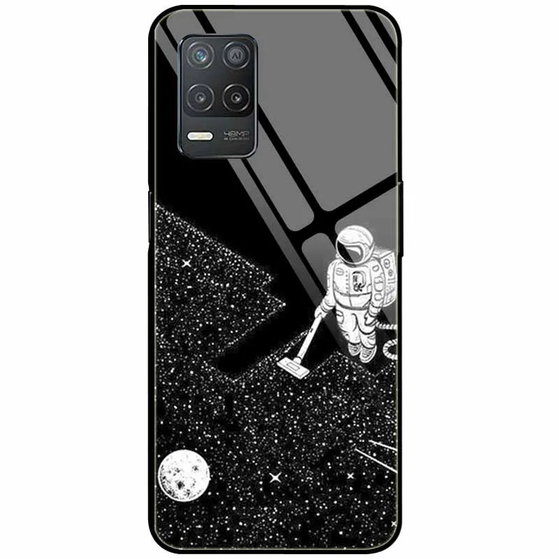 Tempered Glass Hard Protective Back Cover - Cute Design