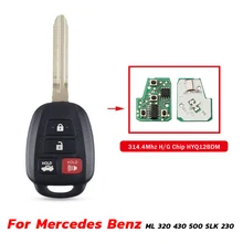 Дистанционный ключ 314,4 МГц для Toyota Camry Corolla G/H чип 12-17 HYQ12BDM HYQ12BEL