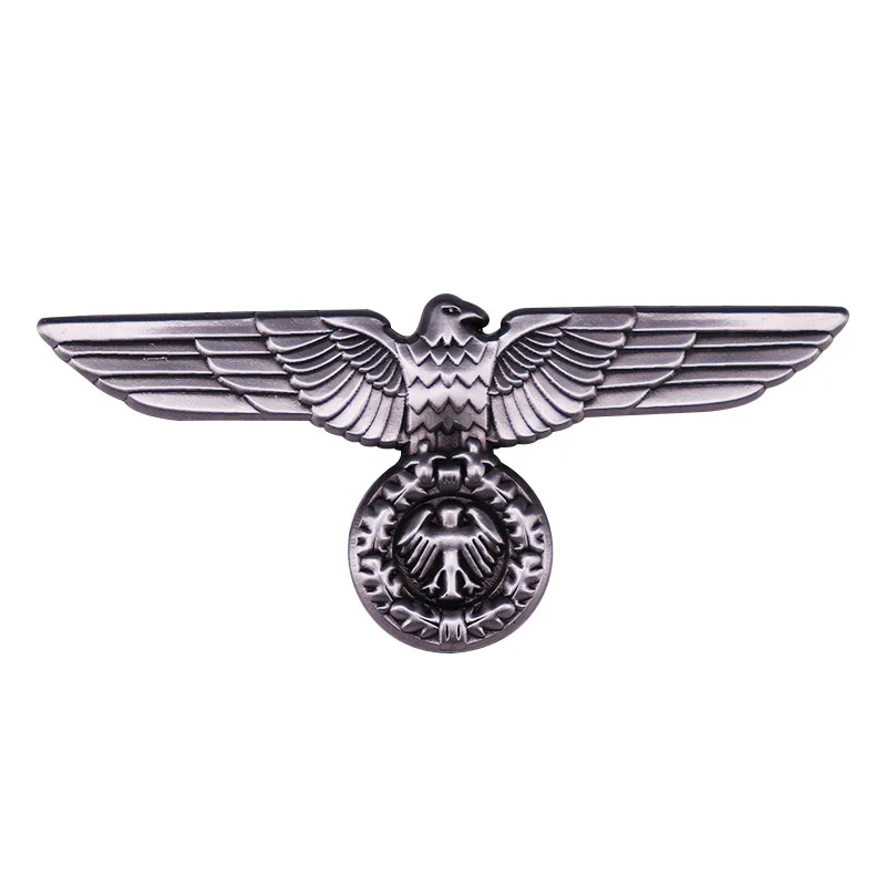 WW2 German Waffen SS Visor Cap Eagle Eagles Badge Brooch | Украшения и аксессуары