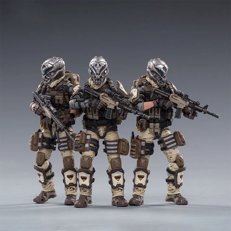 1/18 JOYTOY Экшн фигурки ад череп пустыня полевой отряд военный солдат фигурка модель