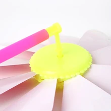 10 шт. ветряная мельница детские игрушки Подсолнух двор садовые украшения красочные открытый Спиннер E65B