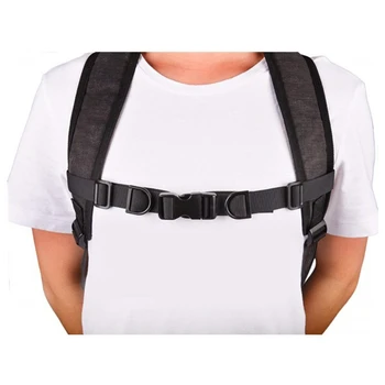 

Hot Adjustable Chest Strap Harness Buckle Anti Slip Shoulder Bag Rope Backpack Accessories Outdoor Sports