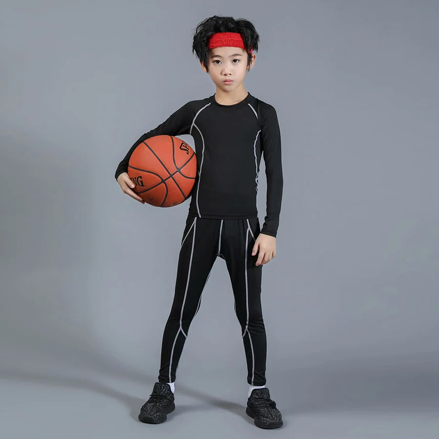 Детские подштанники; детское термобелье; новая одежда; нижнее белье из двух предметов; детский пижамный комплект с круглым вырезом; баскетбольный костюм