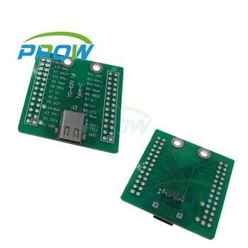

Prow adapter USB3.1 TYPE-C to DIP PCB connector pinboard test board solder female typec TYPE C 12p 24p USB 3.1 24pin A