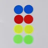 Mixed Color Round Transparent Coins 100 Pcs/set Poker Chips Plastic Poker Wholesale 5
